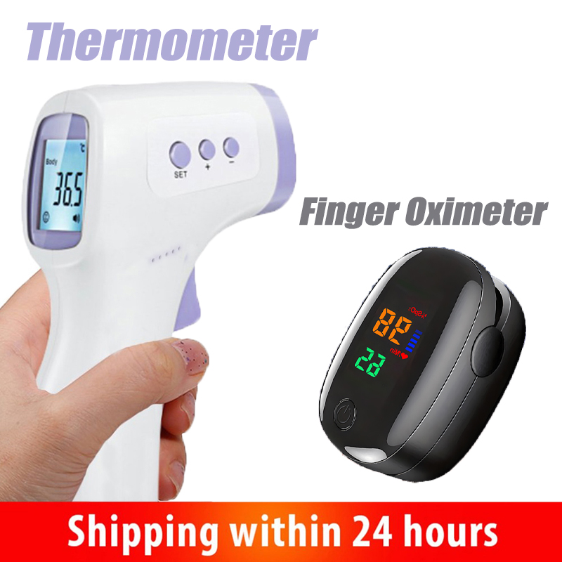Non‑Contact Infrared Forehead  - огляд і ціна Pulse Oximeter