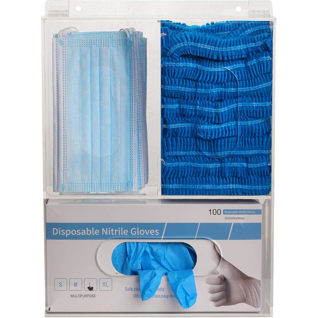 3 Grids Acrylic Glove Holder T - огляд і ціна Medical Gloves