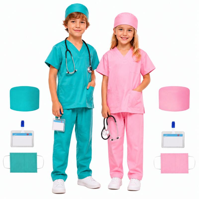Kids Doctor Scrubs Costume Set - огляд і ціна Stethoscope
