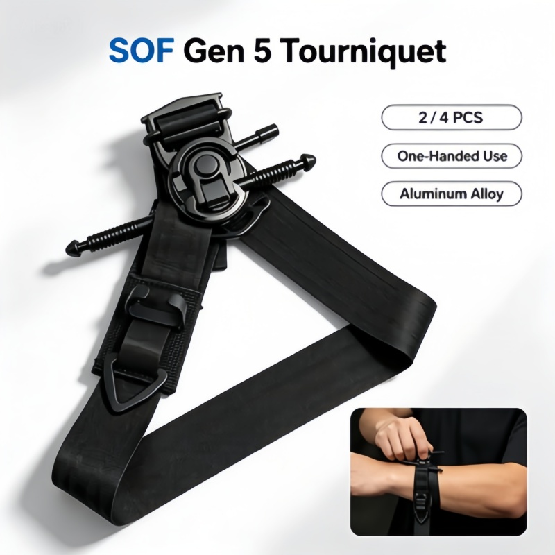SOF 5th Gen Tourniquet 2/4Pcs  - огляд і ціна First Aid Kit