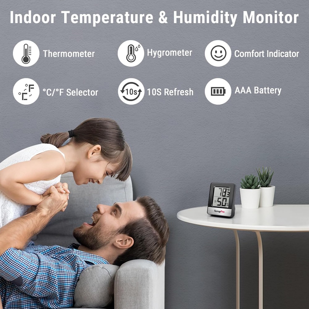 Digital Hygrometer Indoor Ther - огляд і ціна Thermometer Digital