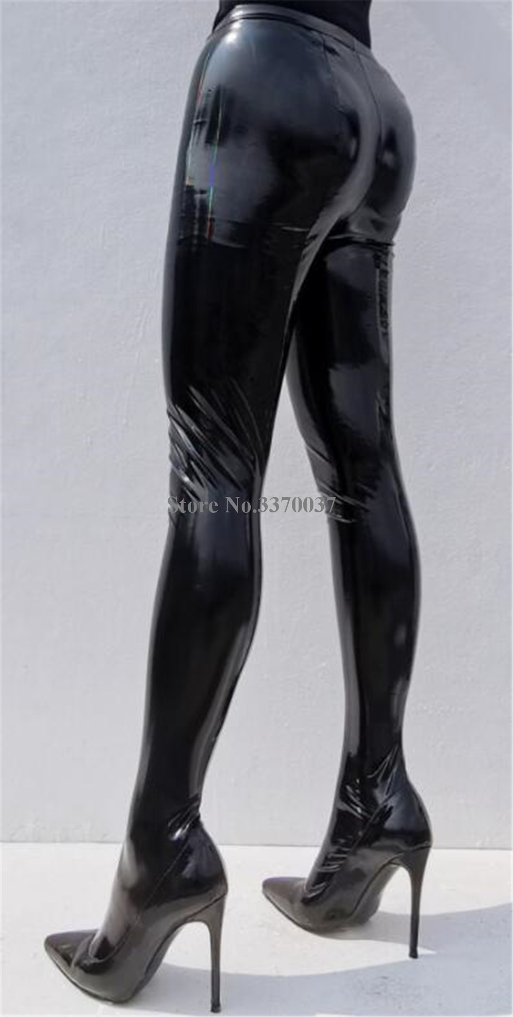 Linamong Sexy Black Patent Lea - огляд і ціна Bandage