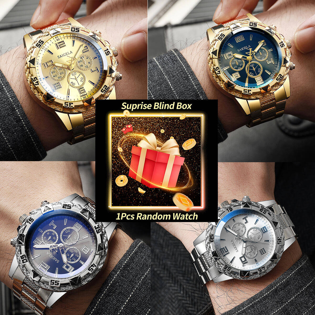 1PC Surprise Mystery Watch Bli - огляд і ціна Bandage